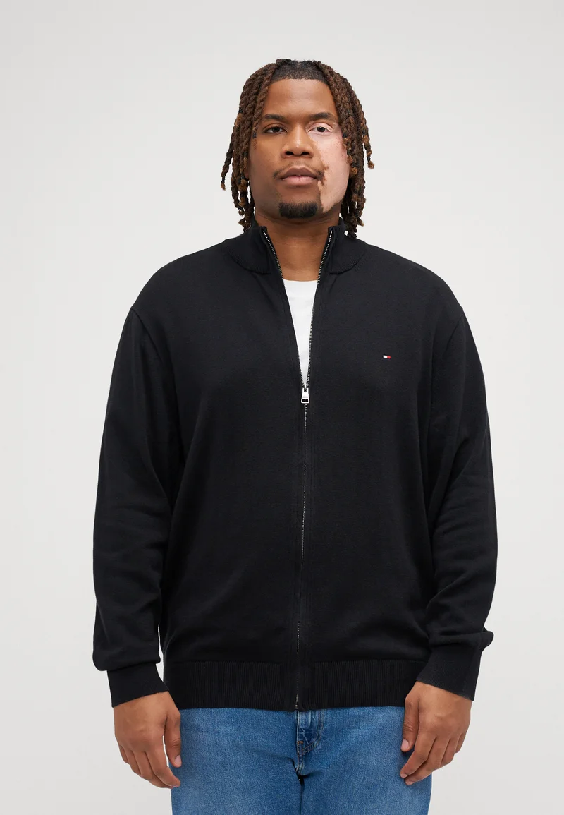 reasonable sale price Tommy Hilfiger PIMA - Cardigan black Clothing Knitwear Cardigans