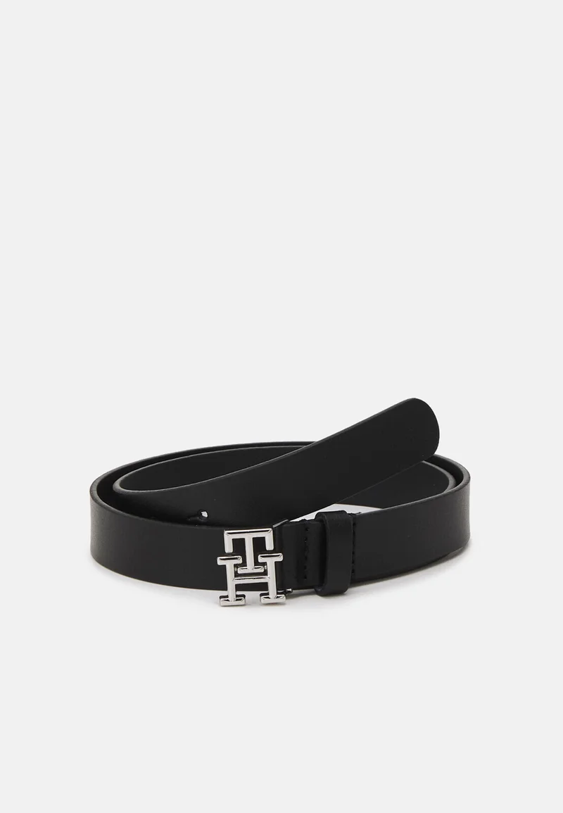 discountable price Tommy Hilfiger LOGO - Belt black Accessories Sale Belts Braided belt