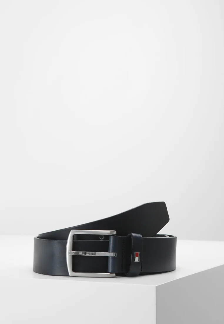 Discount Tommy Hilfiger NEW DENTON - Belt business blue Accessories Belts Braided belt