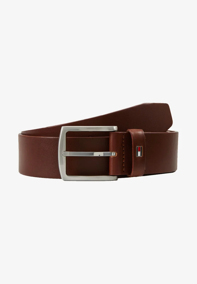 glamorous Tommy Hilfiger NEW DENTON - Belt business dark tan Accessories Belts Braided belt