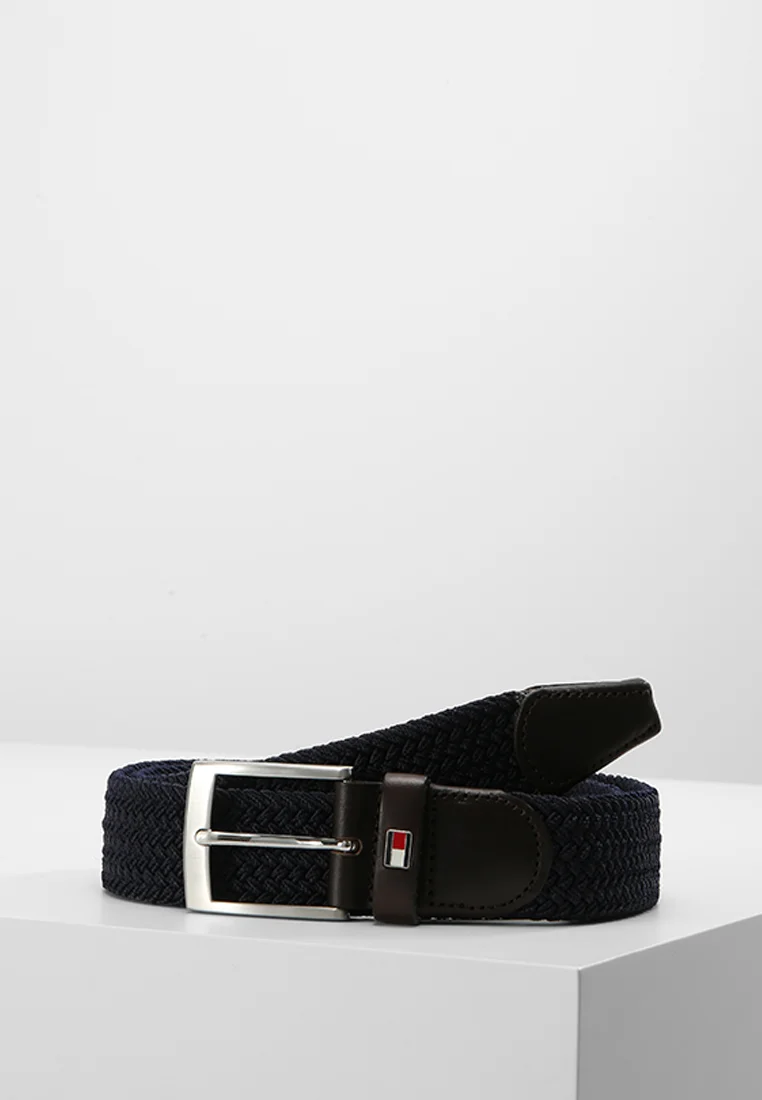 delicate colors Tommy Hilfiger NEW ADAN  - Belt blue Accessories Belts Braided belt