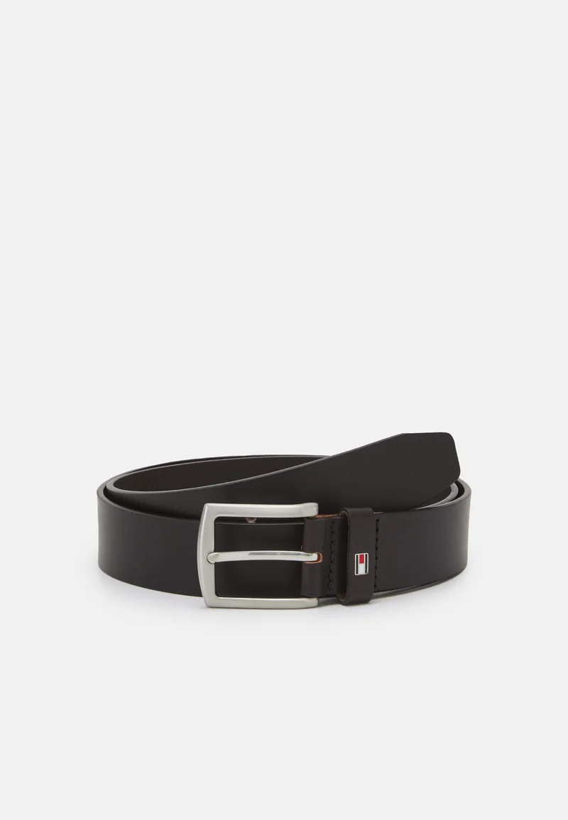 cheapest online price Tommy Hilfiger NEW DENTON BELT - Belt dark brown Accessories Belts Braided belt