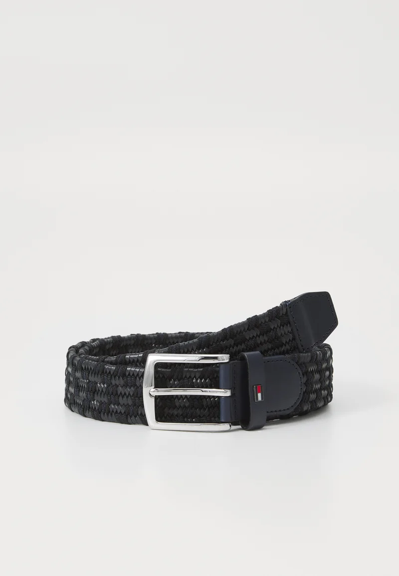 New York Tommy Hilfiger DENTON - Braided belt blue Accessories Belts Braided belt