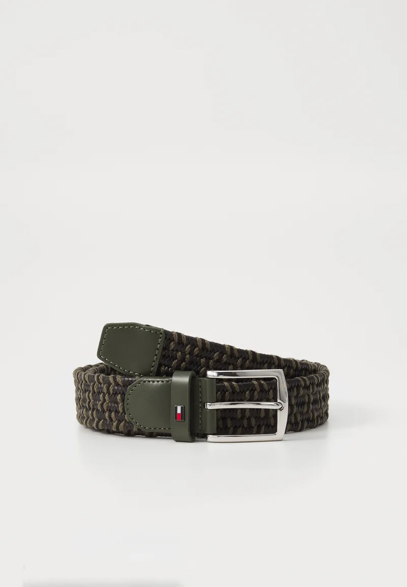 The Most Fashion Designs Tommy Hilfiger DENTON - Braided belt black Accessories Belts Braided belt