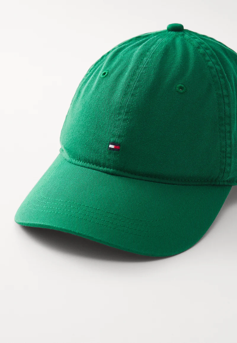 Factory Outlet Price Tommy Hilfiger TH FLAG SOFT PANEL - Cap green Accessories Beanies, hats & caps Caps