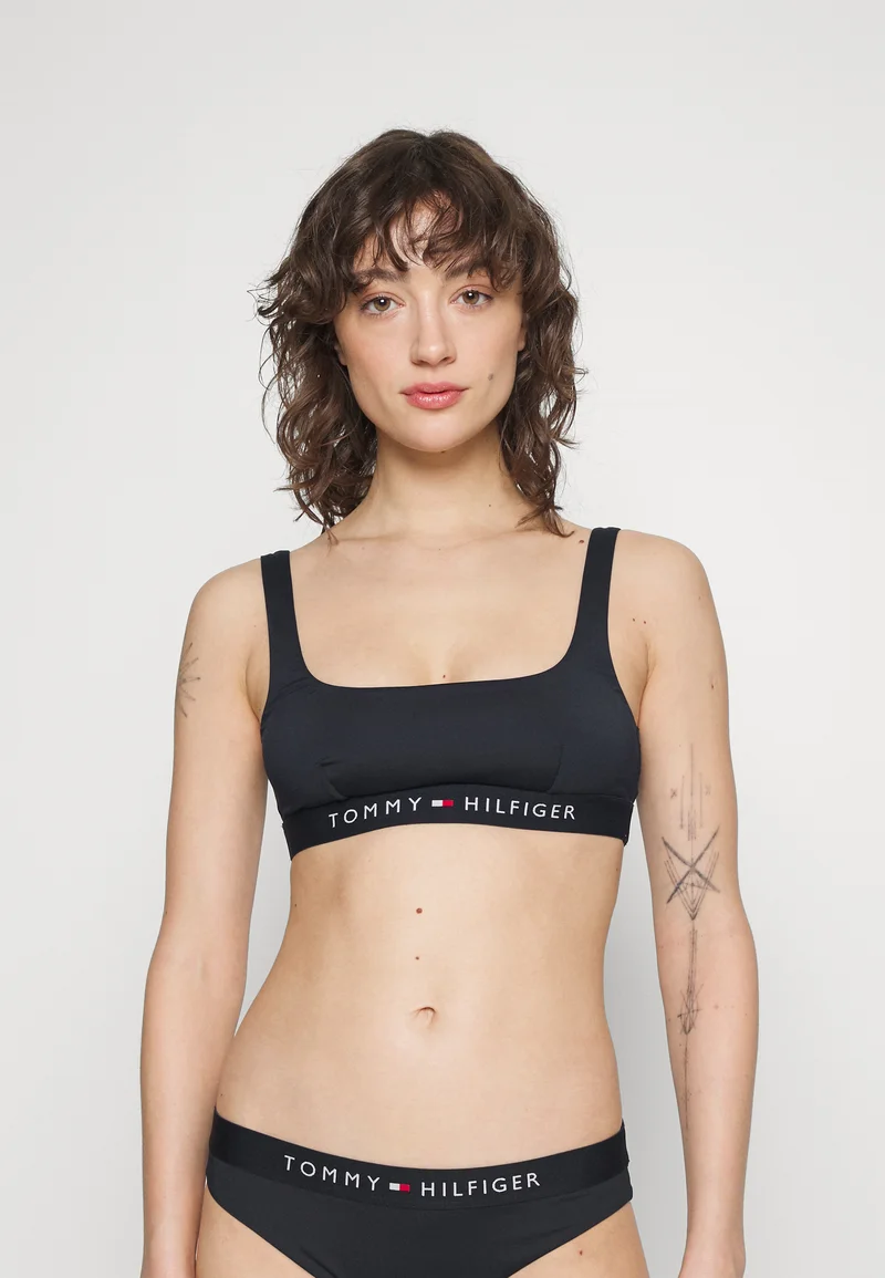 luxuriant in design Tommy Hilfiger ORIGINAL BRALETTE  - Bikini top desert sky Clothing Swimwear Bikinis Bikini sets