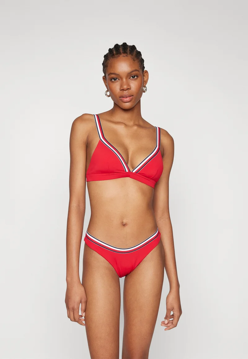 Authorized Site Tommy Hilfiger Bikini top - primary red Clothing Swimwear Beach accessories Bikini tops