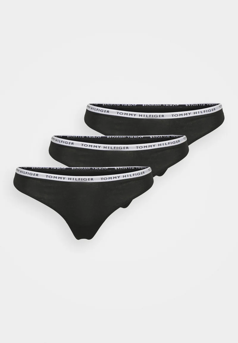 finest selection Tommy Hilfiger 3P - Briefs black Clothing Underwear Shapewear