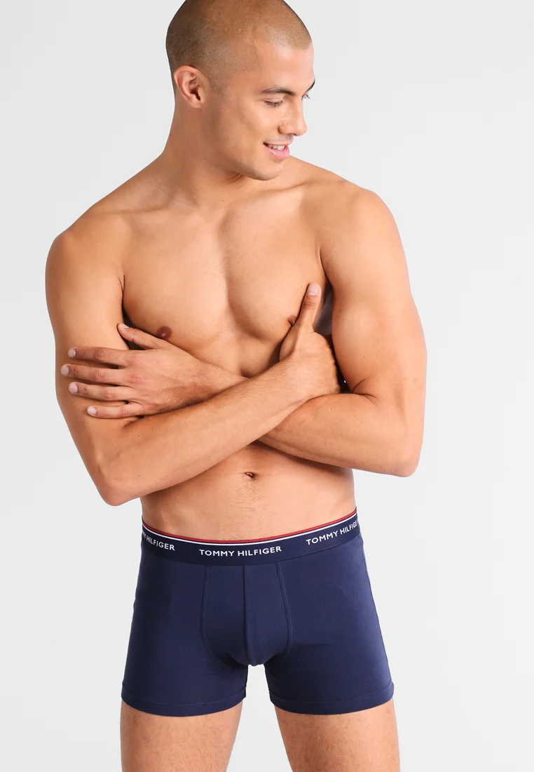 official authorized store Tommy Hilfiger PREMIUM ESSENTIALS TRUNK 3 PACK - Pants white Clothing Underwear & Socks Underpants Boxer shorts