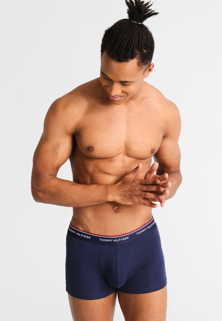 Factory Outlet Price Tommy Hilfiger PREMIUM ESSENTIALS TRUNK 3 PACK - Pants peacoat Clothing Underwear & Socks Underpants Boxer shorts