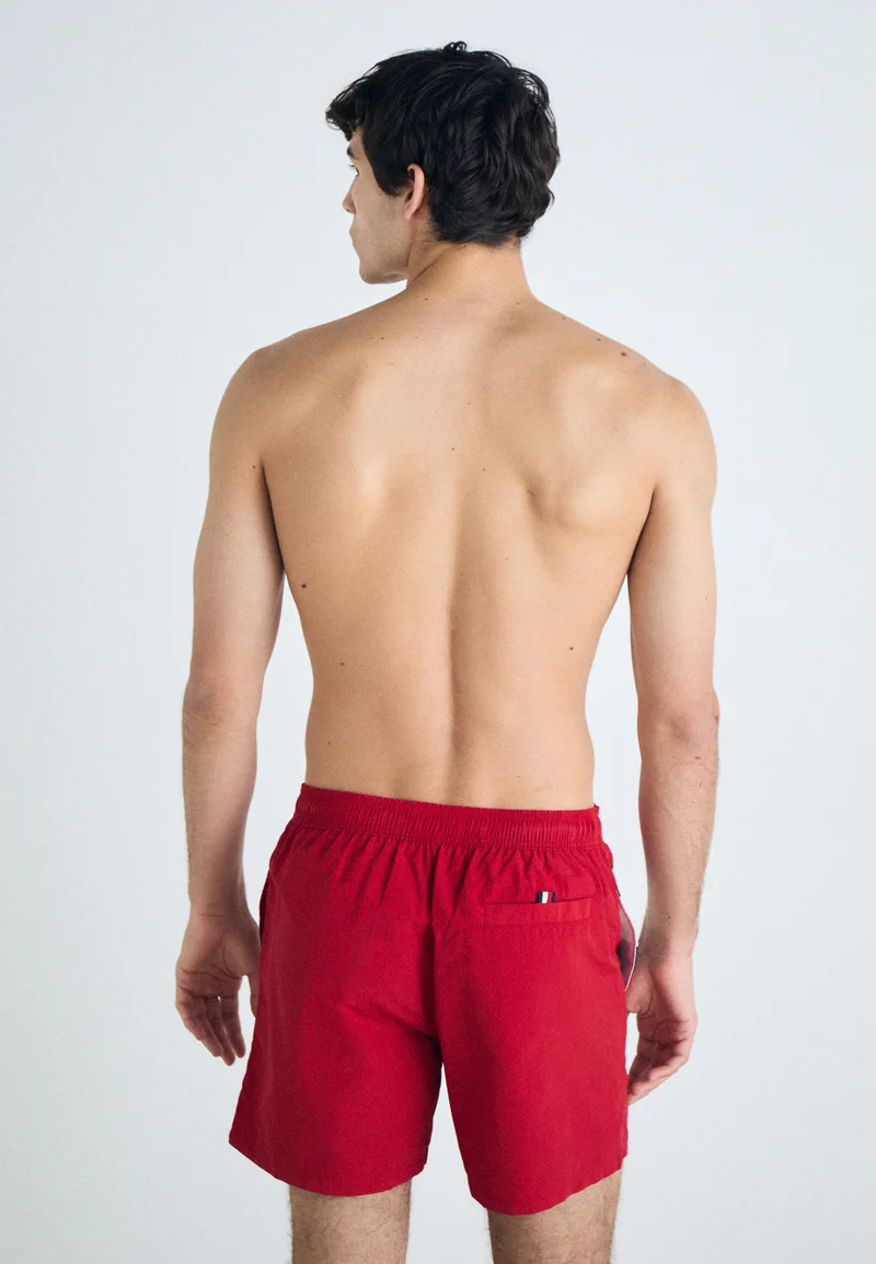 Store Tommy Hilfiger CORE FLAG MEDIUM  - Swimming shorts medium red Clothing Swimwear Swim trunks Briefs