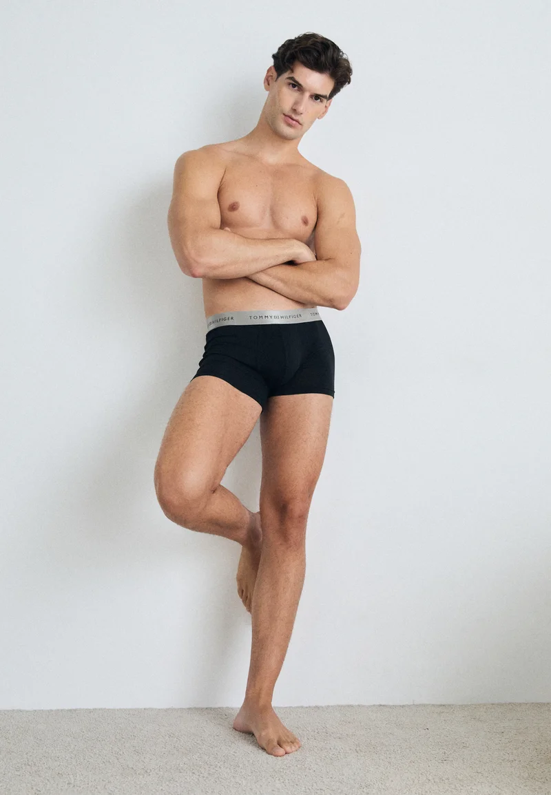 Free and Fast Shipping Tommy Hilfiger TRUNK 3 PACK - Pants light cast/antique silver/dark ash Clothing Sale Underwear & Socks Bathrobes Boxer briefs