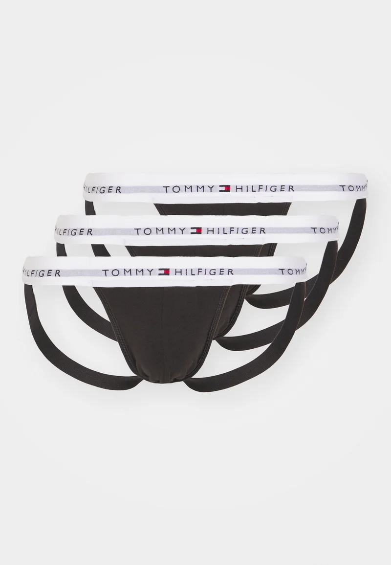 great deals Tommy Hilfiger JOCKSTRAP 3 PACK - Briefs black Clothing Sale Underwear & Socks Bathrobes