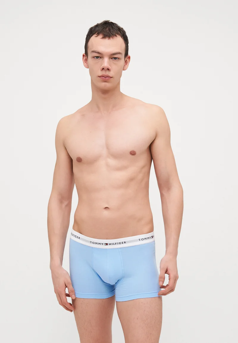 official shop Tommy Hilfiger SIGNATURE TRUNK 7 PACK - Pants orange/blue/black/petrol/bordeaux/light blue/grey Clothing Underwear & Socks Underpants Boxer shorts