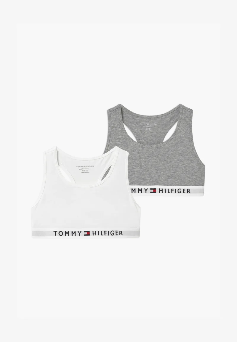 Clearance Prices Tommy Hilfiger 2 PACK - Bustier grey Clothing Underwear & Nightwear Bathrobes Bras & bustiers
