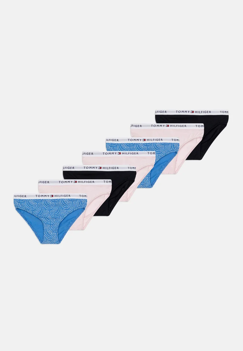timeless Tommy Hilfiger 7 PACK PRINT - Briefs light pink/blue paisley/des sky Clothing Underwear & Nightwear Underwear Bras & bustiers