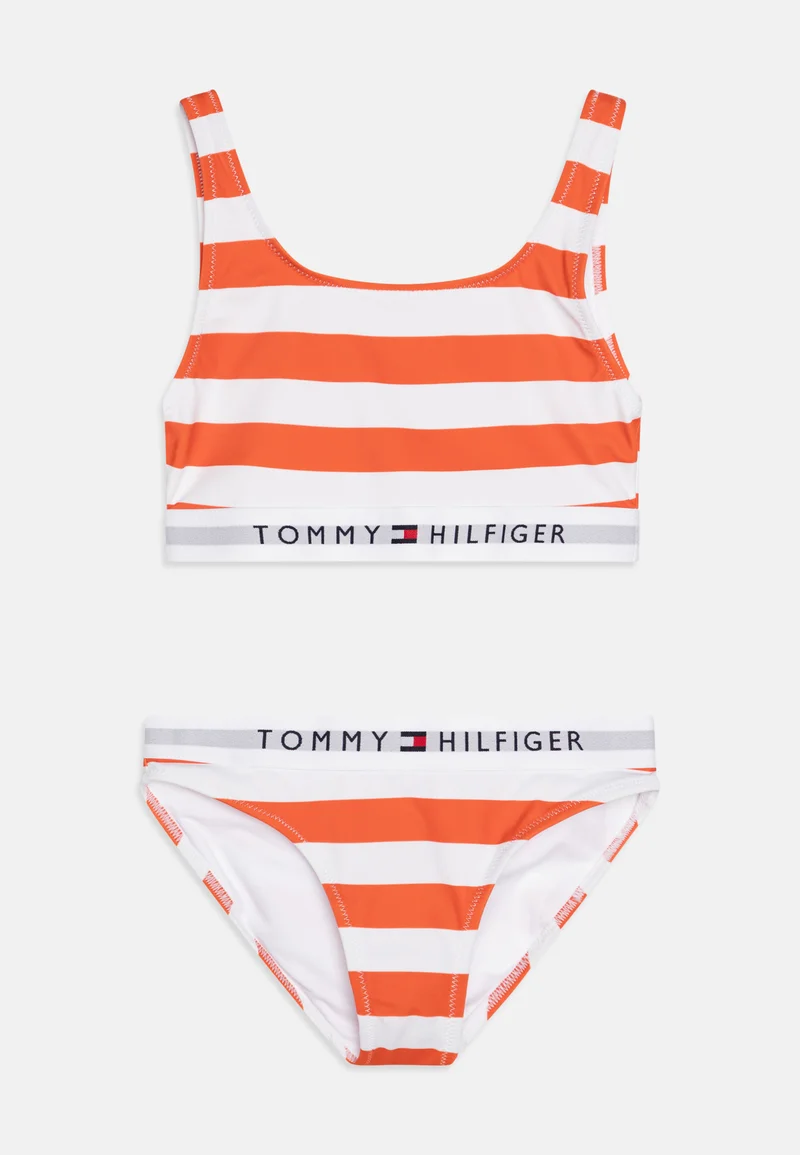 Various Colors Tommy Hilfiger Bikini - breton/brilliant orange Clothing Swimwear Bikinis