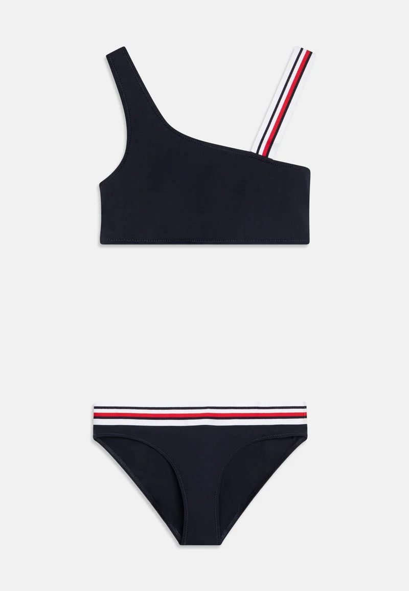 reasonable sale price Tommy Hilfiger ONE SHOULDER - Bikini desert sky Clothing Swimwear Bikinis