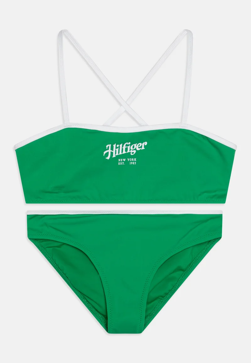 Quality Design Tommy Hilfiger BRALETTE  - Bikini radiant green Clothing Swimwear Bikinis