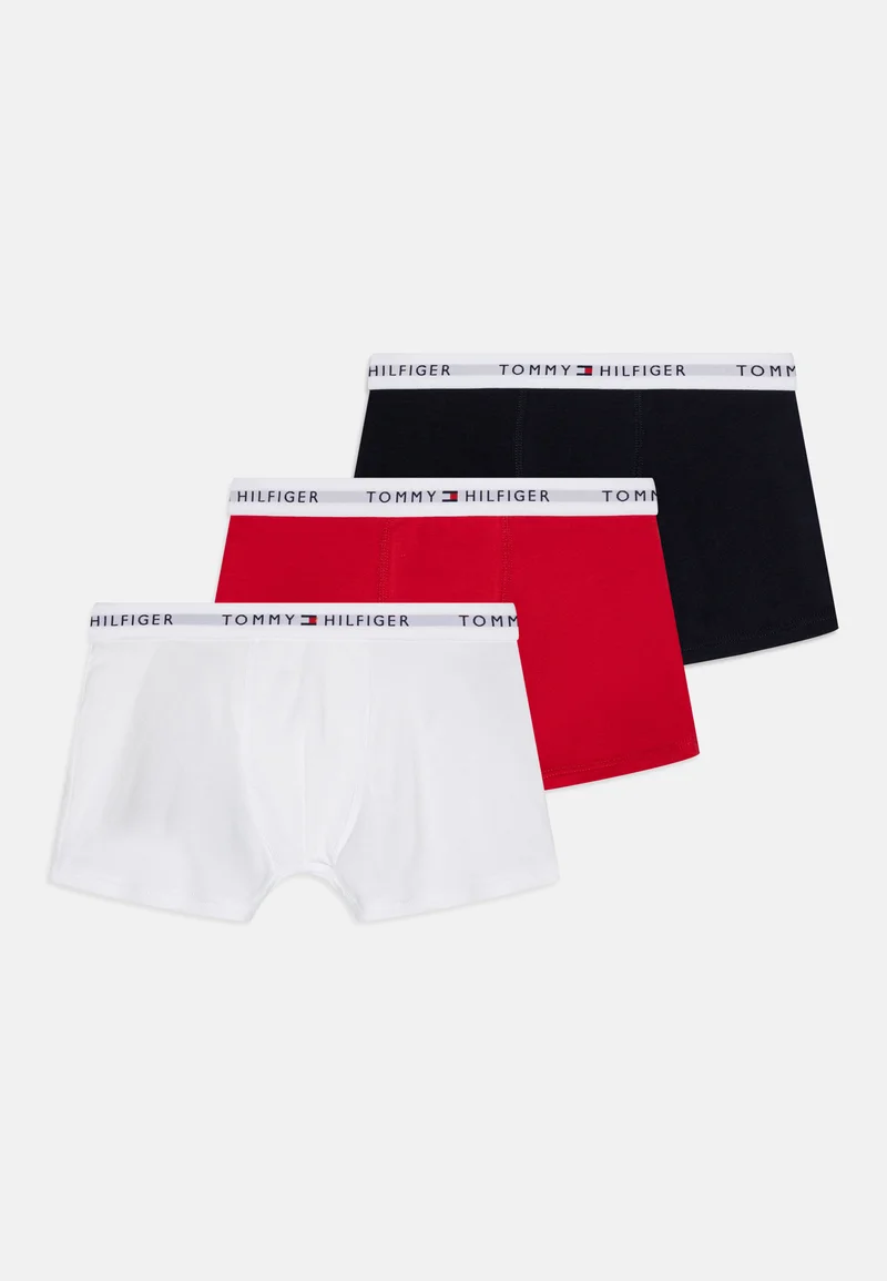 UK Discount Online Sale Tommy Hilfiger TRUNK 3 PACK - Pants des sky/primary red/white Clothing Underwear & Nightwear Underwear Bras & bustiers