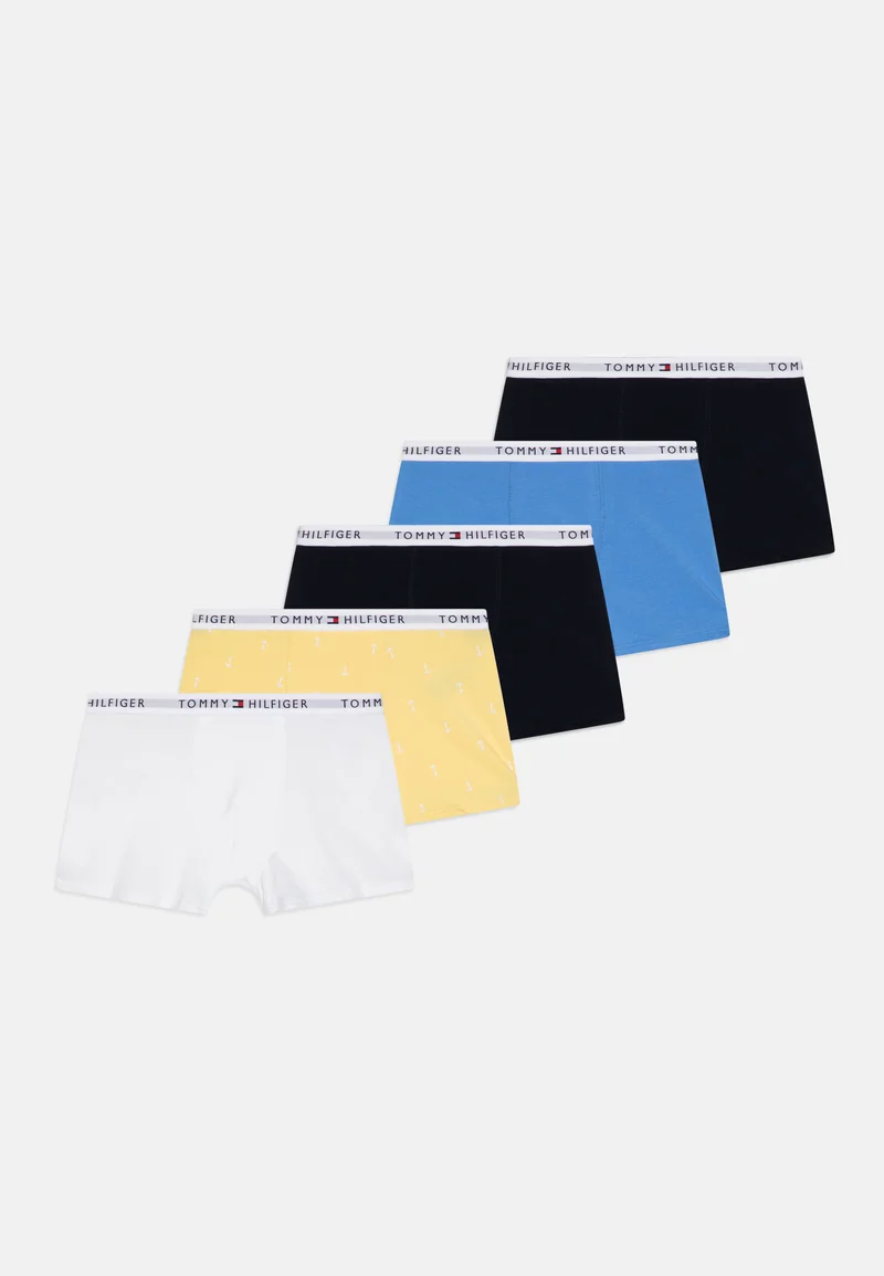 designer fashion Tommy Hilfiger TRUNK 5 PACK - Pants des sky/white/blue spell/citronella Clothing Underwear & Nightwear Underwear Bras & bustiers