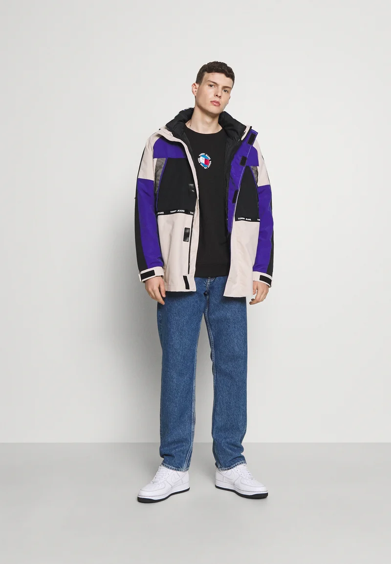 wholesale dealer Tommy Jeans 4 IN 1 JACKET UNISEX - Light jacket smooth stone/multi Clothing Jackets & Blazers Bomber Jackets