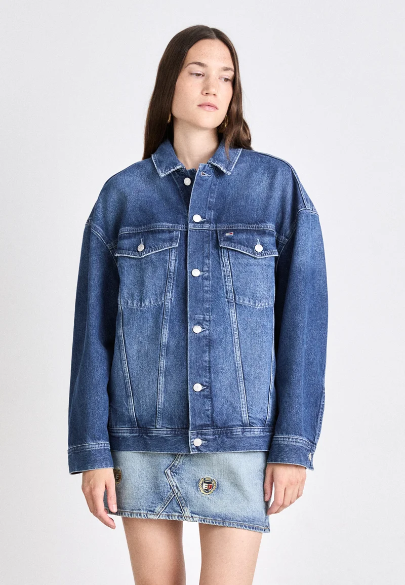 best value Tommy Jeans DAISY  - Denim jacket denim medium Clothing Jackets & Blazers Bomber Jackets
