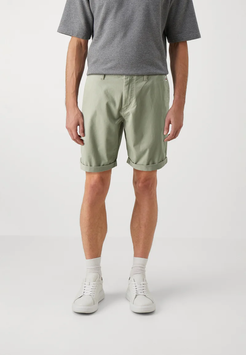 Discount Save up to Tommy Jeans SCANTON - Shorts faded willow Clothing Casual Shorts