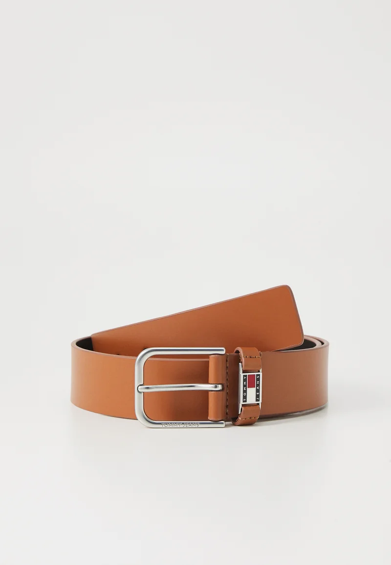 Official UK Stockists Tommy Jeans SCANTON  - Belt brown Accessories Belts Casual belts