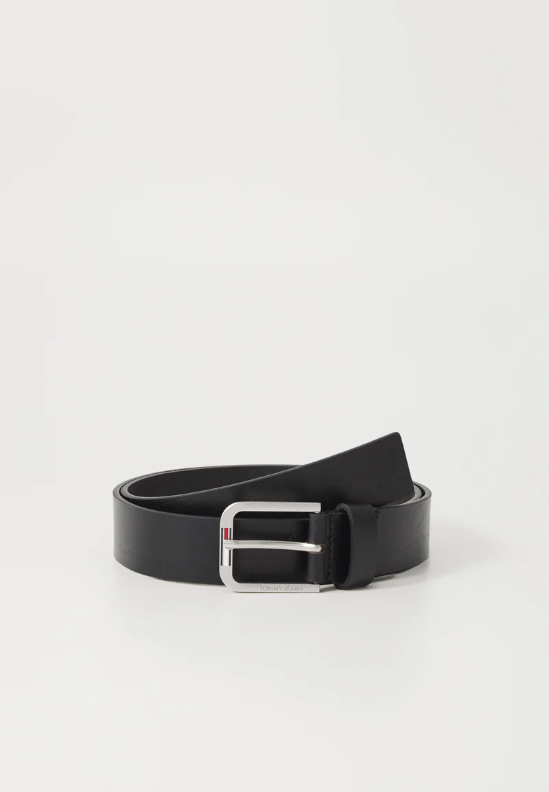 best value Tommy Jeans AUSTIN - Belt black Accessories Belts Casual belts