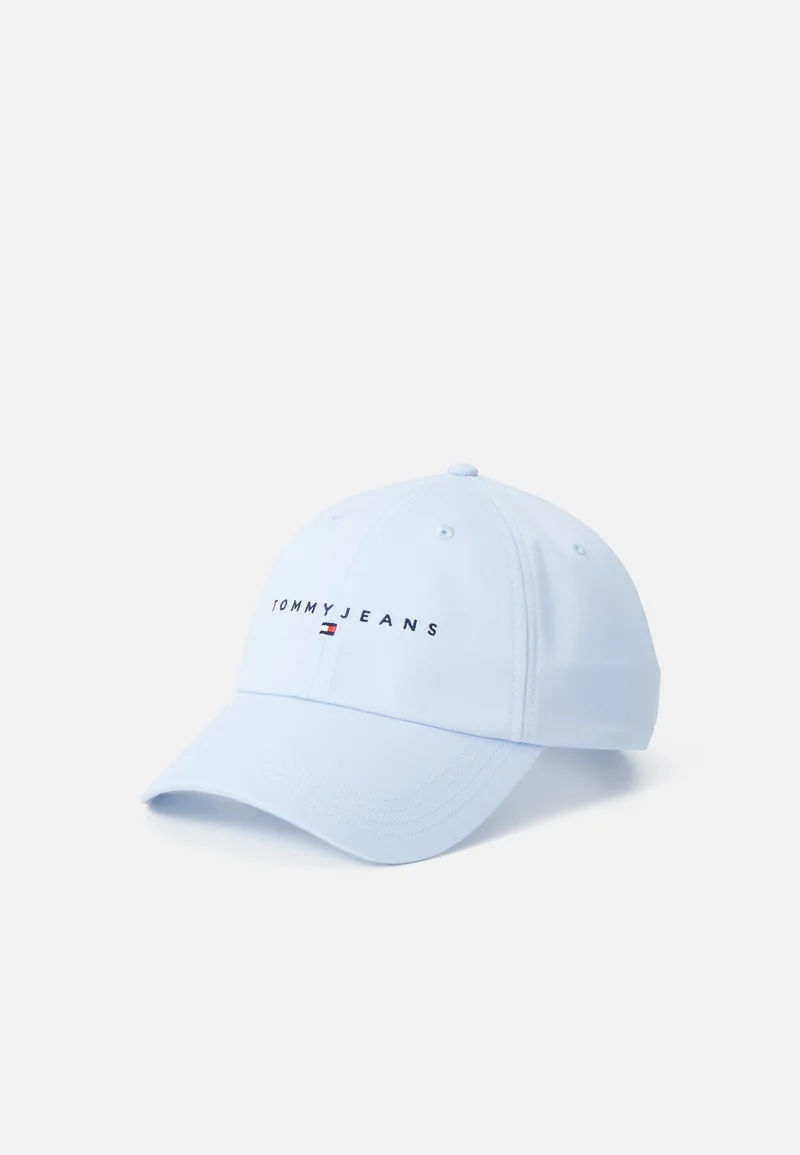 huge inventory Tommy Jeans LINEAR LOGO 6 PANEL UNISEX - Cap blue Accessories Hats & headscarves Caps
