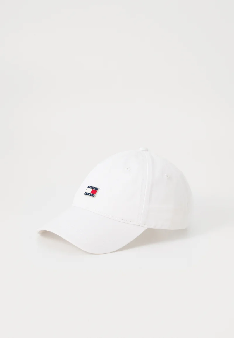 Discount Sale Tommy Jeans HERITAGE PLAQUE UNISEX - Cap ancient white Accessories Beanies, hats & caps Caps