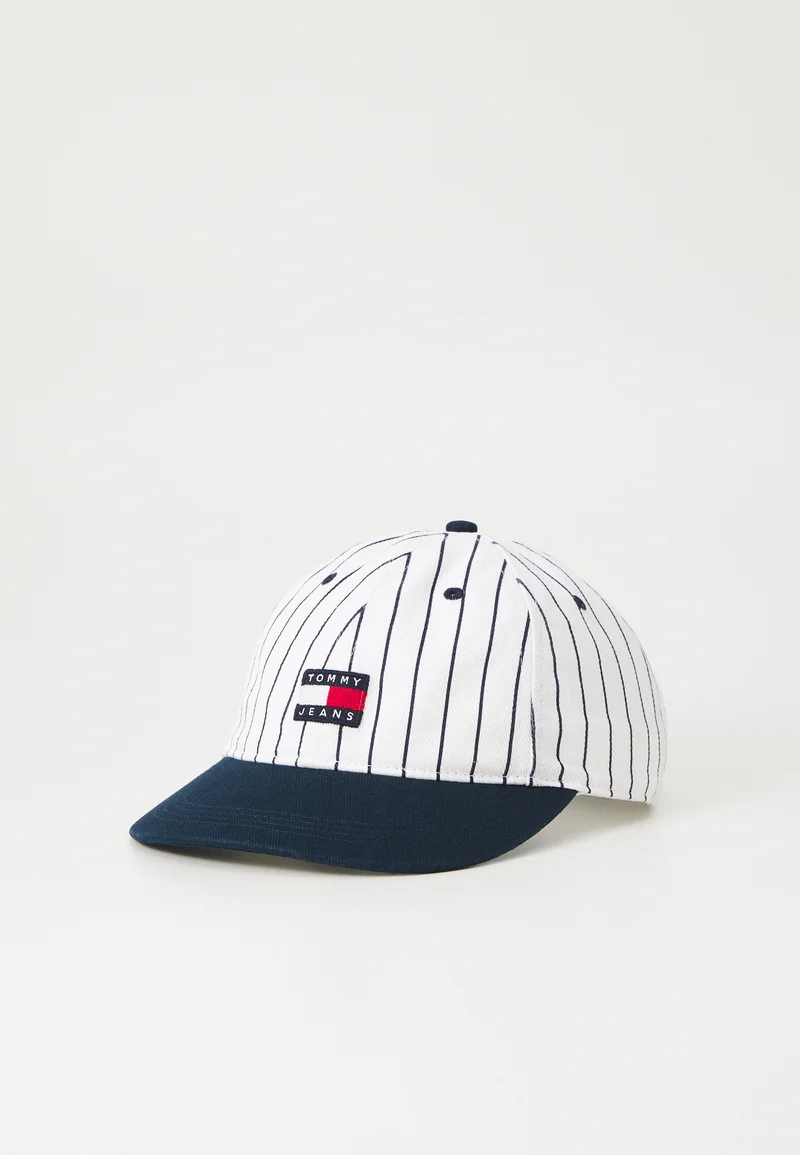 luxury fashion brands Tommy Jeans HERITAGE SPORT UNISEX - Cap dark night navy/ancient white Accessories Hats & headscarves Caps