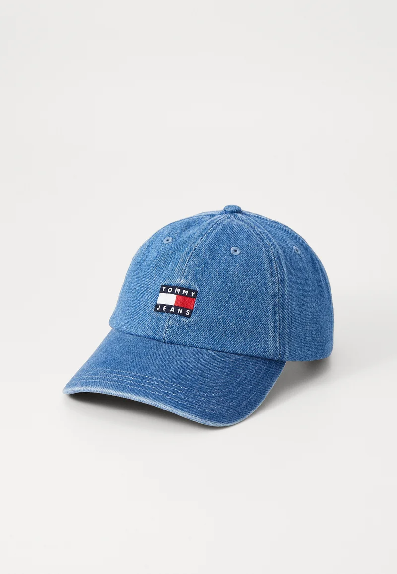 ever-popular Tommy Jeans UNISEX - Cap acid wash dark denim Accessories Hats & headscarves Caps