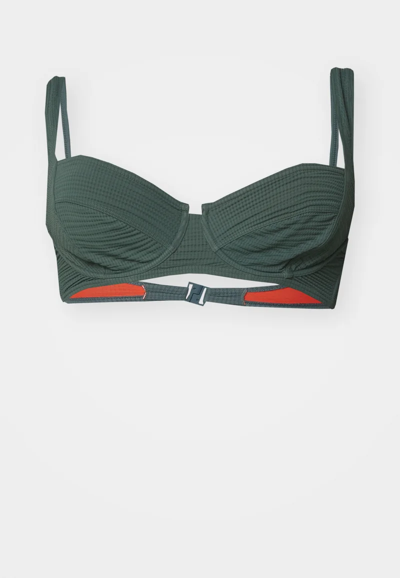 wholesale price Triumph SUMMER EXPRESSION - Bikini top smoky green Clothing Swimwear Beach accessories Bikini tops