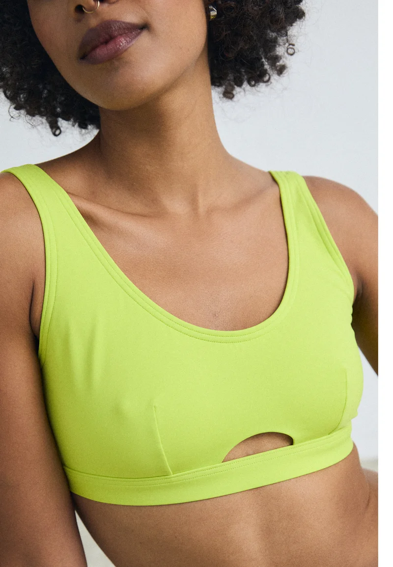 glamorous Triumph SUMMER MIX & MATCH - Bikini top sweet lime Clothing Swimwear Beach accessories Bikini tops