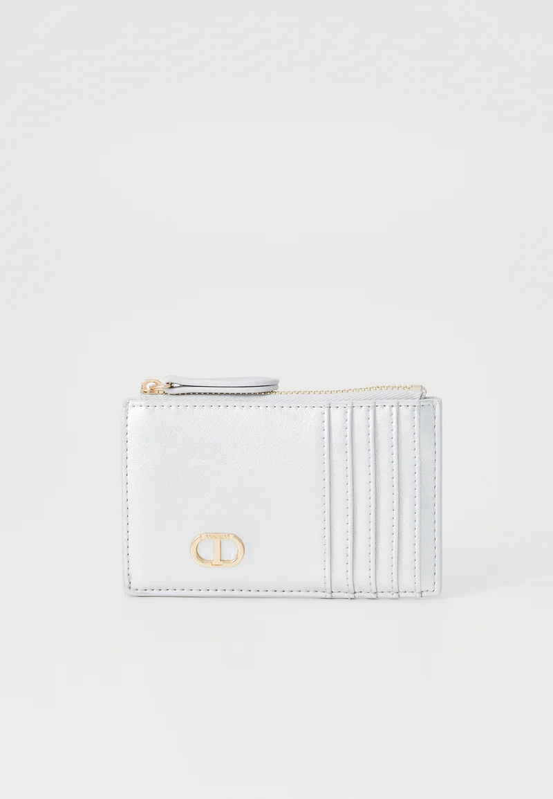 UK official online shop TWINSET CREDIT CARDS CASE - Business card holder silver-coloured Accessories Wallets & card holders Card cases