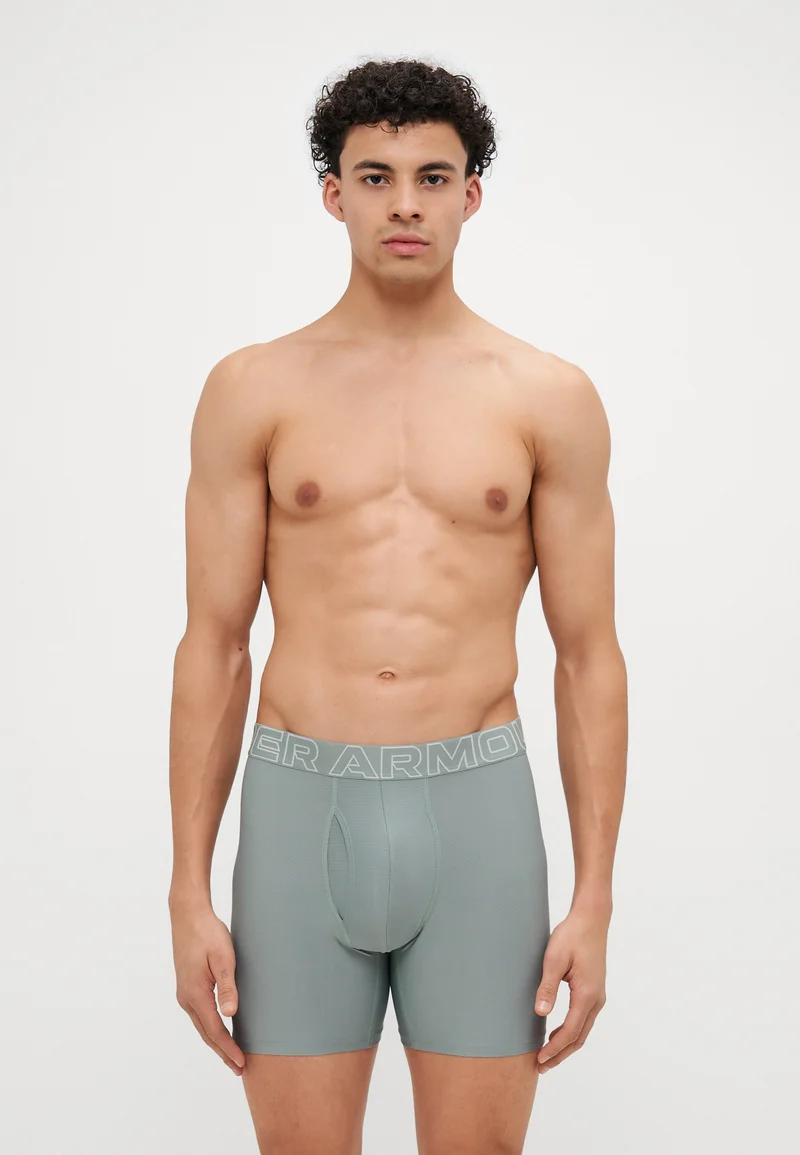 online leading retailer Under Armour UNDERWEAR PERFORMANCE SOLID 3 PACK - Pants hydro green/silica green/black Clothing Underwear & Socks Underpants Boxer shorts