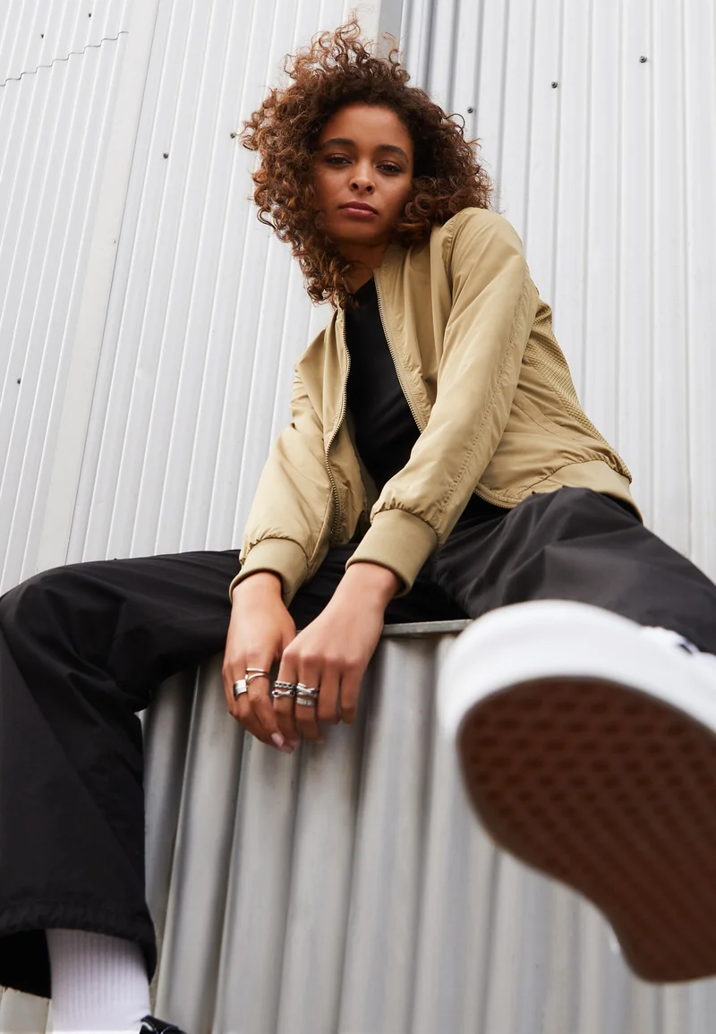 UK Cheap Sale Urban Classics Bomber Jacket - khaki Clothing Jackets & Blazers Bomber Jackets