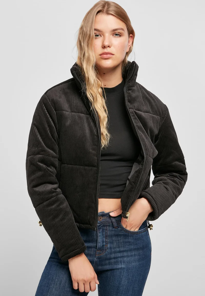 wholesale price Urban Classics Winter jacket - black Clothing Jackets & Blazers Bomber Jackets