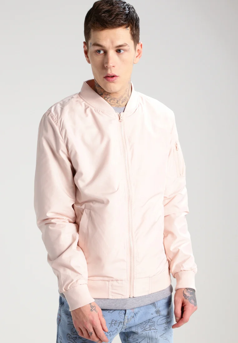 reliable reputation Urban Classics LIGHT BOMBER JACKET - Bomber Jacket light pink Clothing Sale Jackets Gilet Bomber Jackets