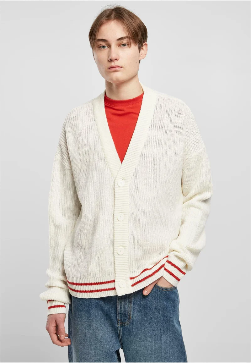 gorgeous Urban Classics Cardigan - whitesand Clothing Knitwear Cardigans