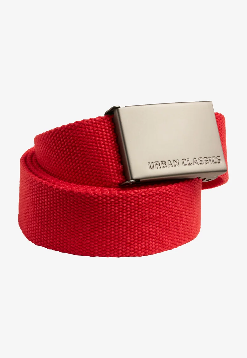 cheapest online price Urban Classics SINGLE - Belt red Accessories Belts Braided belt