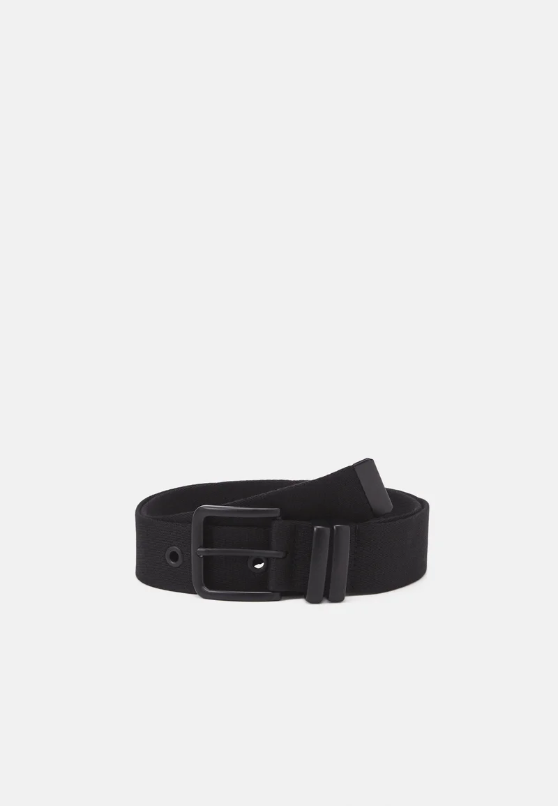 hot sale Online Urban Classics EYELET BELT UNISEX - Belt black Accessories Belts Braided belt
