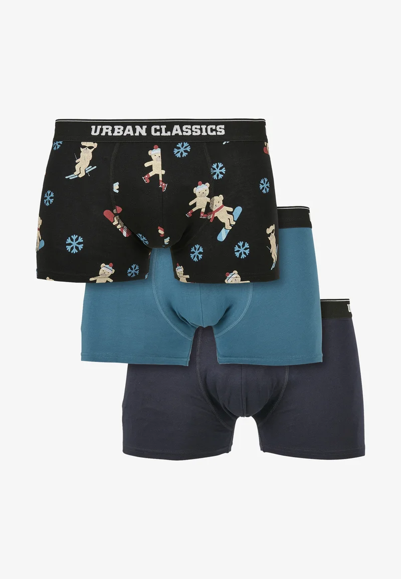 online leading retailer Urban Classics Boxer shorts - teddy aop+jasper+navy Clothing Sale Underwear & Socks Bathrobes Boxer shorts