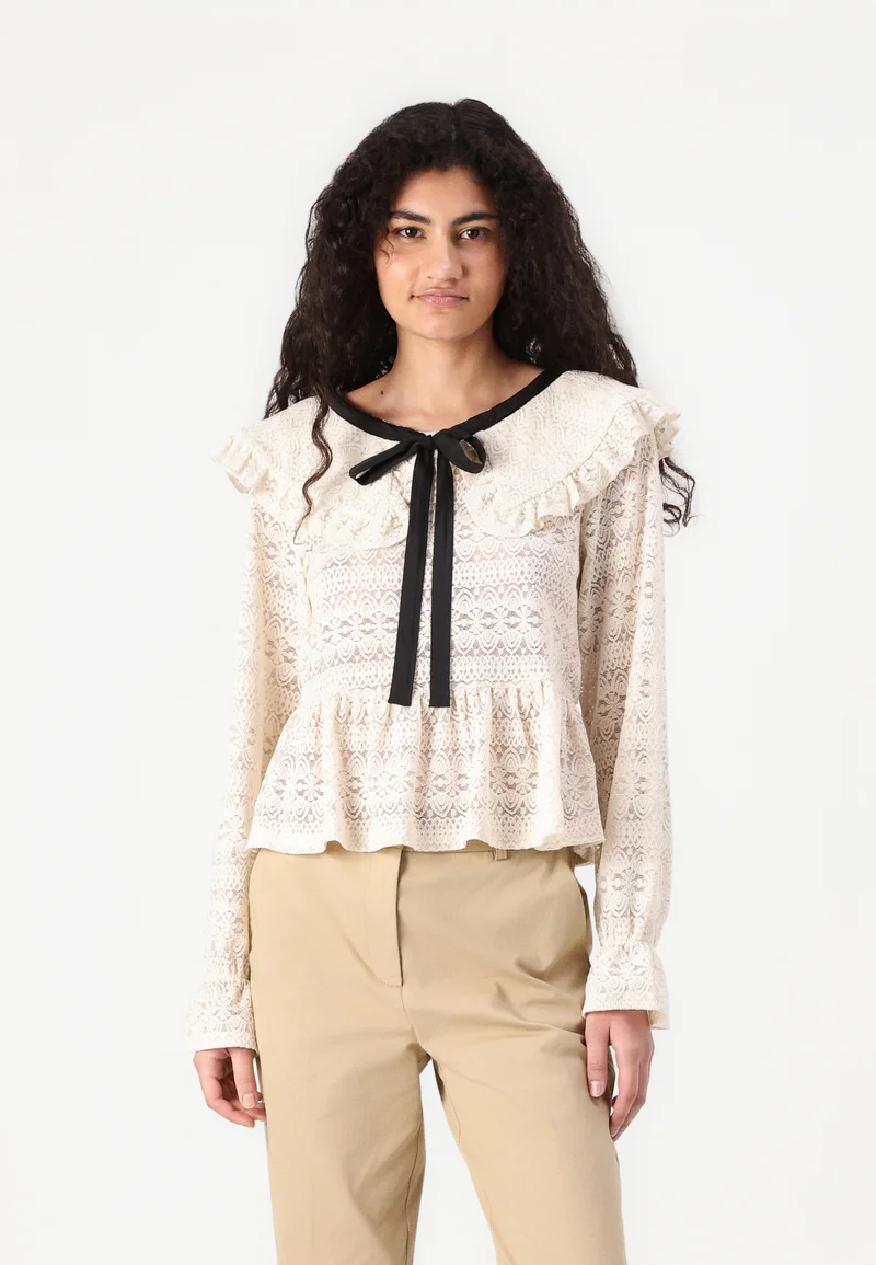 UK official online shop VILA VIJEANETTE  - Blouse birch Clothing Shirts & Blouses Blouses