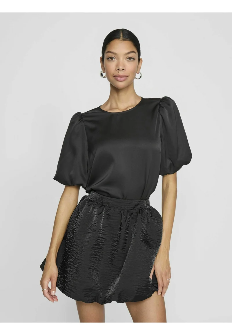 USA factory outlet VILA VIELLETTE  PUFF - NOOS Blouse black Clothing Shirts & Blouses Blouses