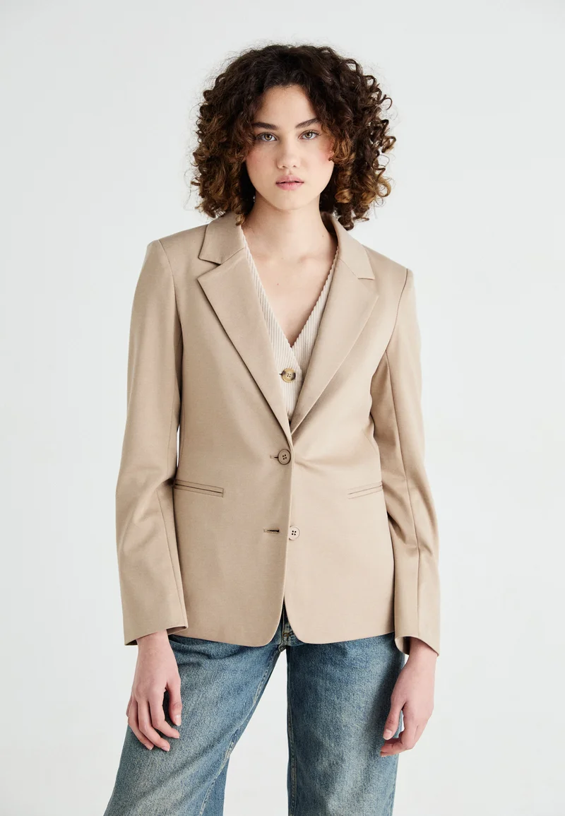100% top quality VILA VISAGA - Blazer silver mink  Clothing Jackets & Blazers Blazers