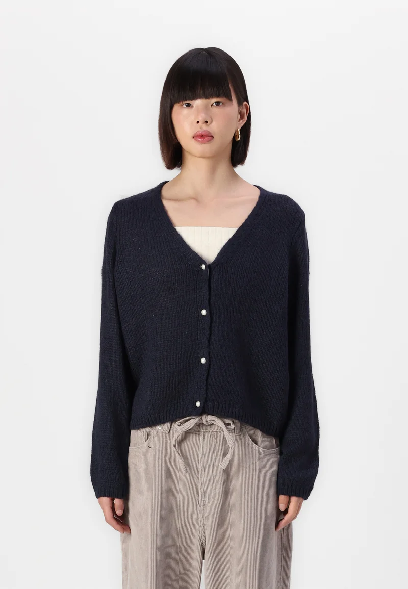 Largest Fashion Store VILA VICHOCA PEARL - Cardigan night sky Clothing Knitwear & Cardigans Cardigans