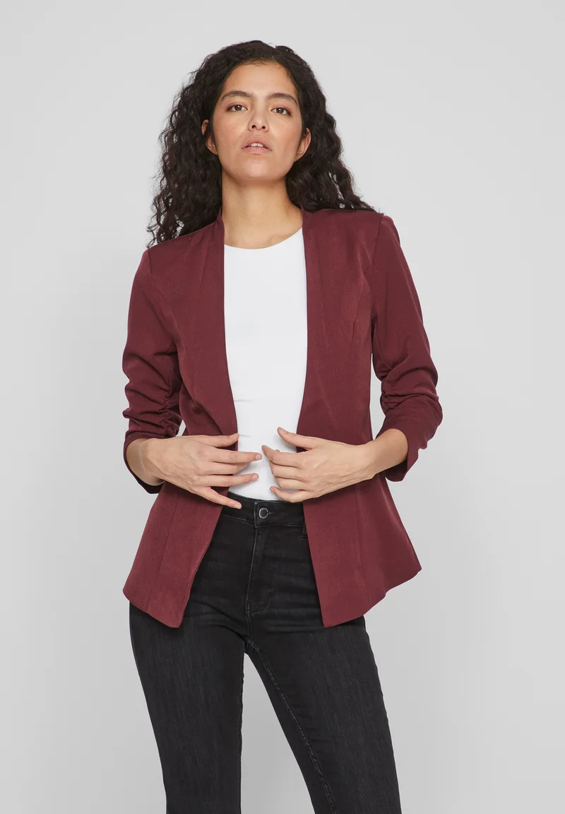 wide varieties VILA VIHER NEW  - Blazer bordeaux Clothing Jackets & Blazers Blazers